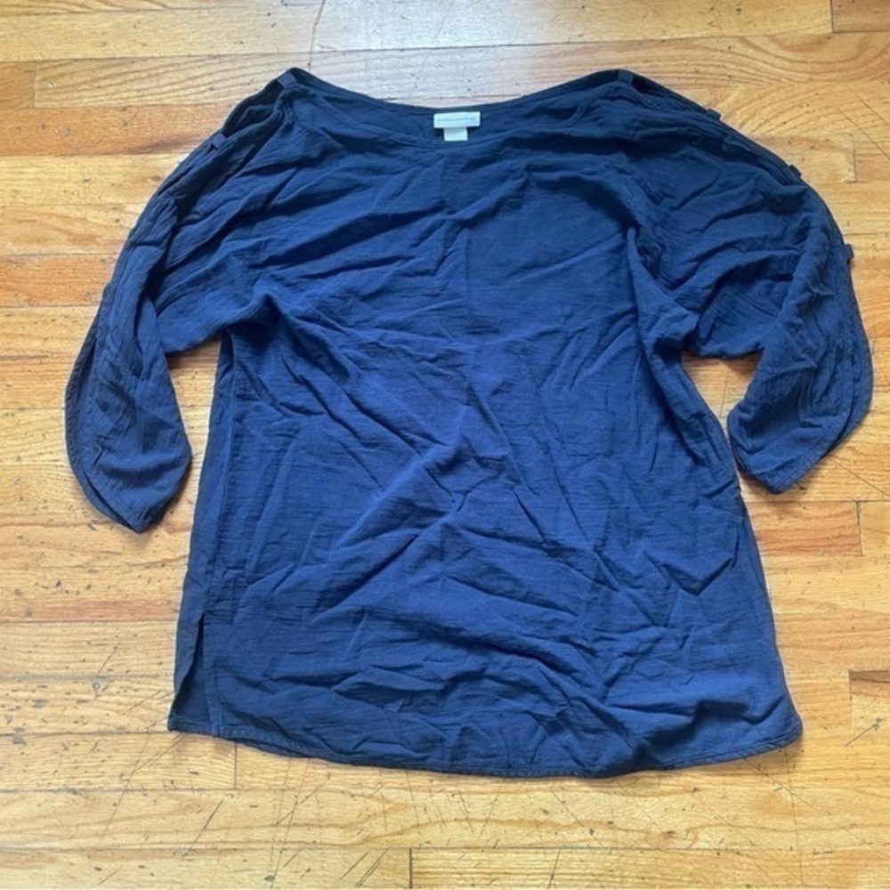 Soft Surroundings Ladder Sleeve Tunic Size Xl